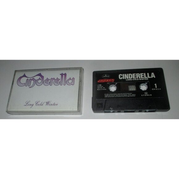 Cinderella - Long Cold Winter on cassette (Polygram Records Canada, 1988) - Picture 1 of 4